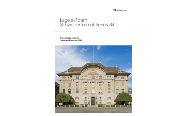 Publikation von Lage auf dem Schweizer Immobilienmarkt