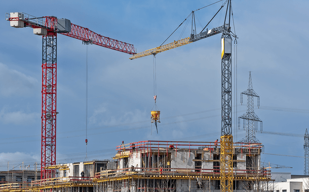 Construction Crane, Construction, Person