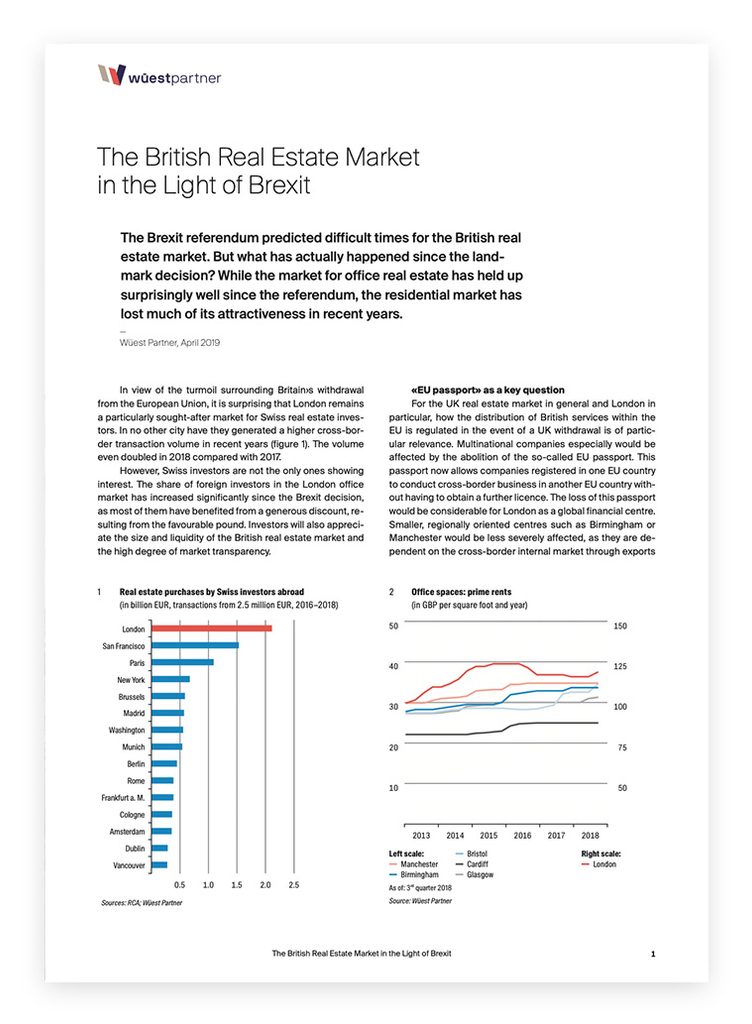 The British Real Estate Market in the Light of Brexit