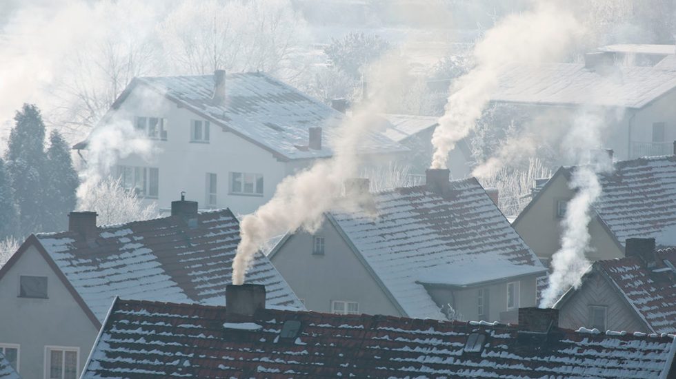 Smoke, Pollution, Building