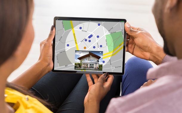 Real estate, localisation, Tablet