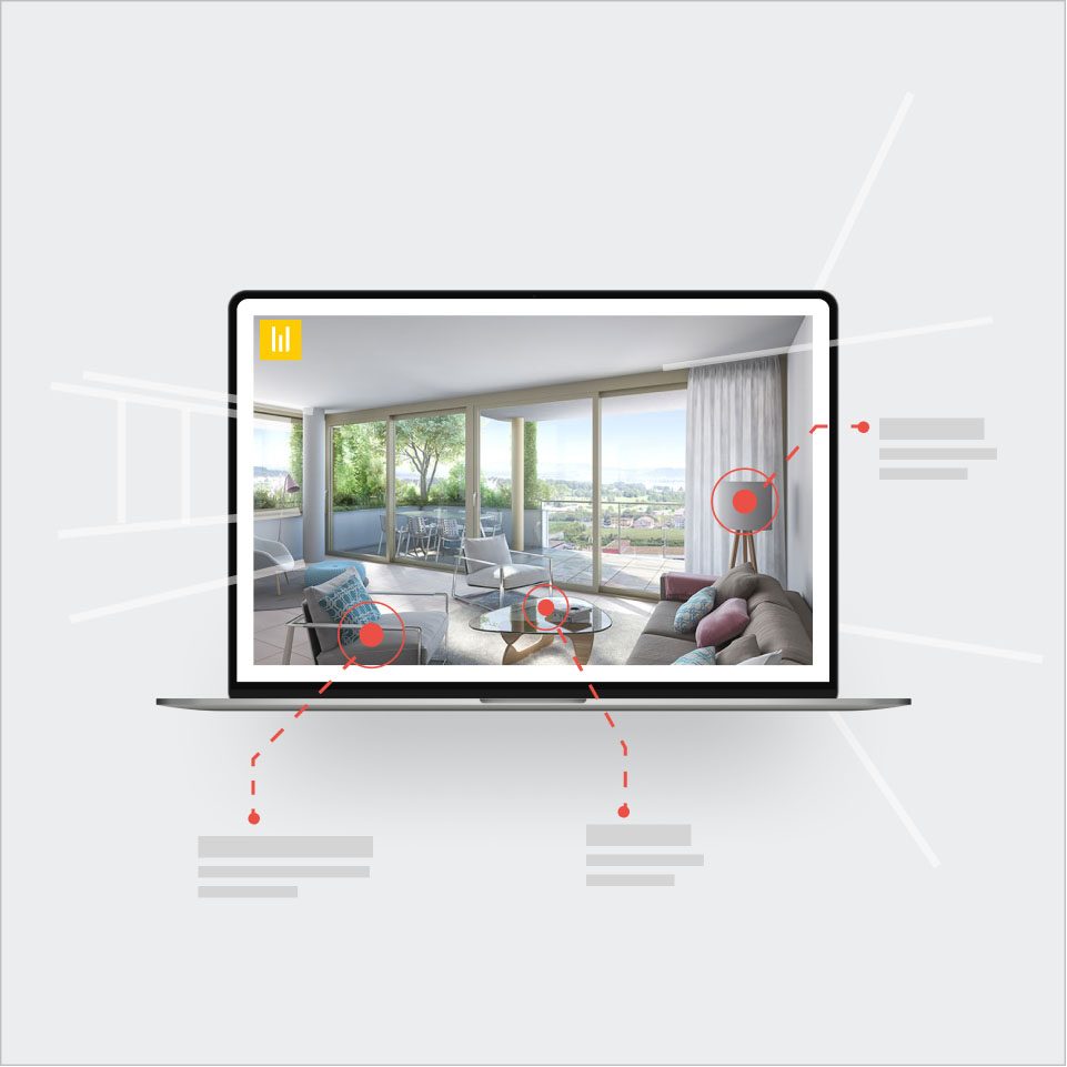 Apartment Configurator: Market apartments optimally using the configurator’s real-time price calculation. 