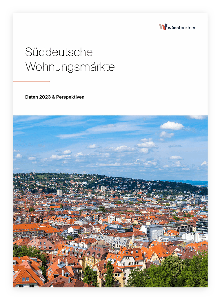 Titelbild Süddeutsche Wohnungsmärkte Studie