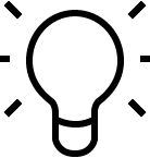 Au cœur du marché, icon, bulb