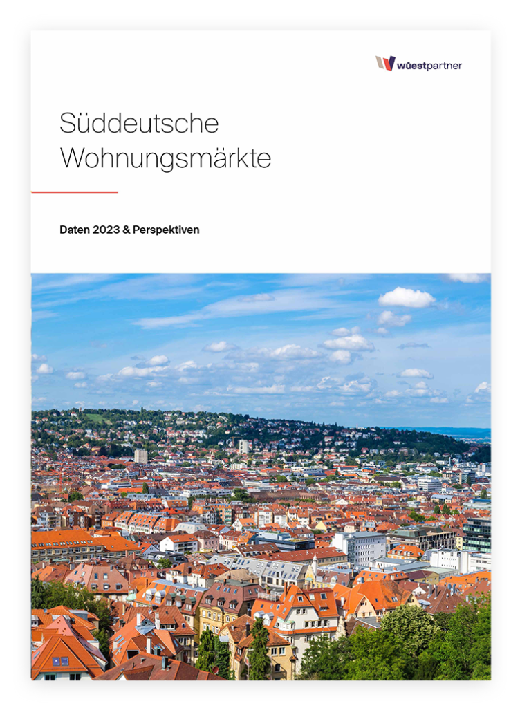 Titelbild Süddeutsche Wohnungsmärkte Studie