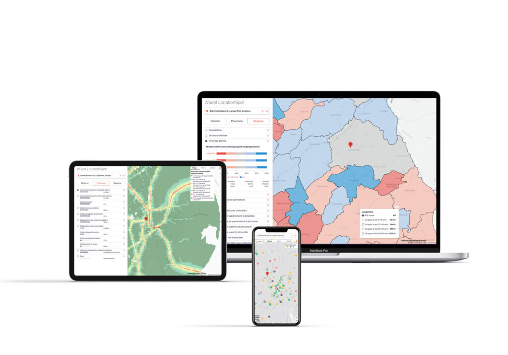 Wüest LocationSpot: La soluzione per le analisi di localizzazione degli immobili