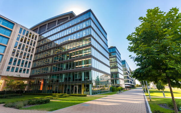 Büros, Weg, modern