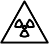 Icon, Triangle with radioactive symbol