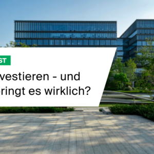 "Wo investieren? Und was bringt es wirklich?" Ganzheitliche Portfolio-Optimierung für Nachhaltigkeit & Rendite