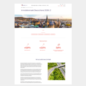 Immobilienmarkt Deutschland  2026 | 2