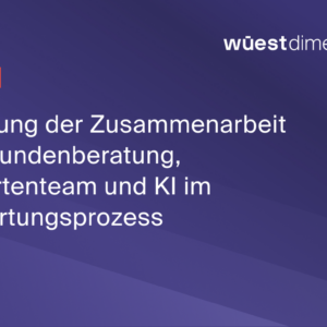 Wüest Dimensions ermöglicht die Zusammenarbeit von Kundenberatung, Experten und KI im Bewertungsprozess